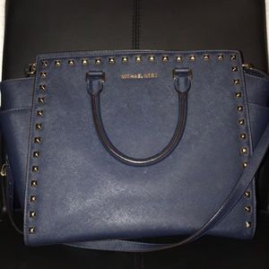 Today only sale!! Michael kors studded large selma